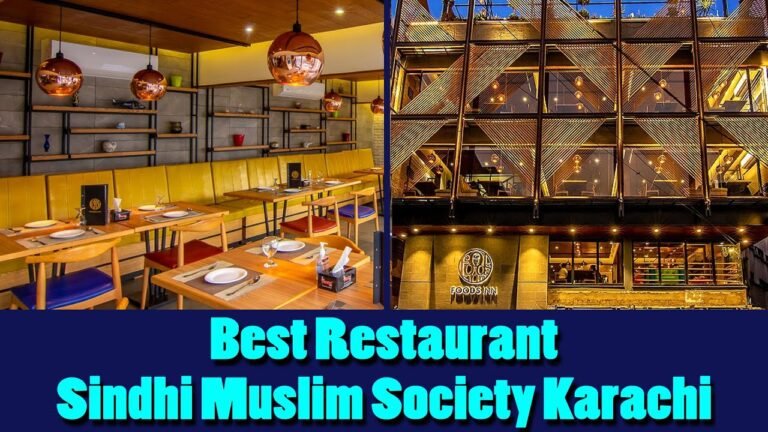 Best Restaurant In Sindh Muslim Society